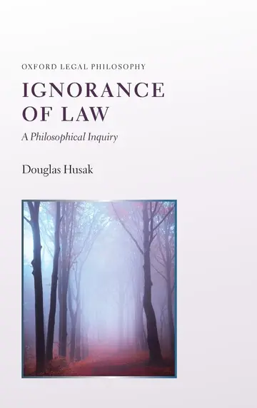 Cover of Ignorance of Law