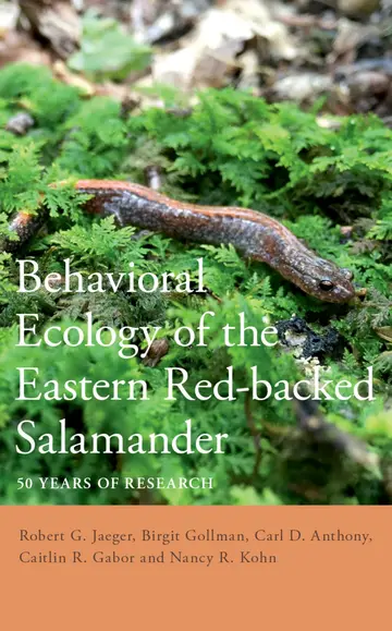 Cover of Behavioral Ecology of the Eastern Red-backed Salamander