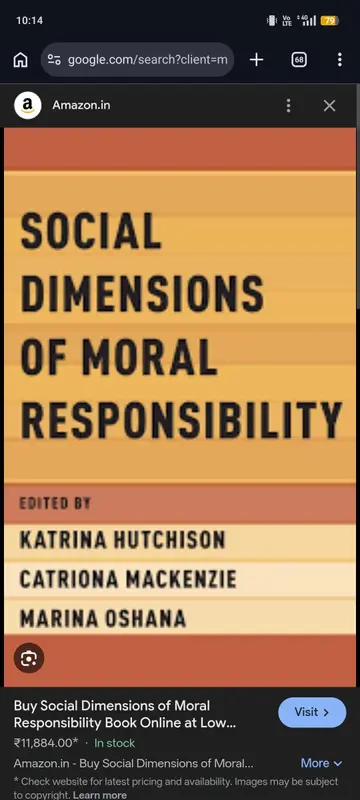 Cover of Social Dimensions of Moral Responsibility