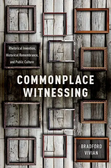 Cover of Commonplace Witnessing