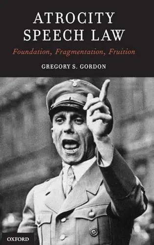 Cover of Atrocity Speech Law