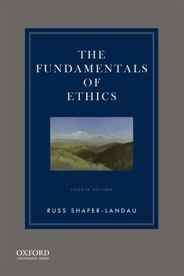 Cover of The Fundamentals of Ethics