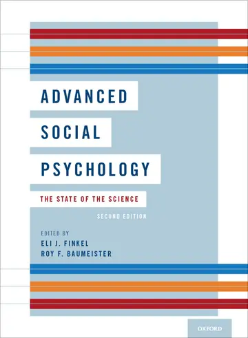 Cover of Advanced Social Psychology
