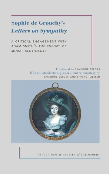 Cover of Sophie de Grouchy's Letters on Sympathy