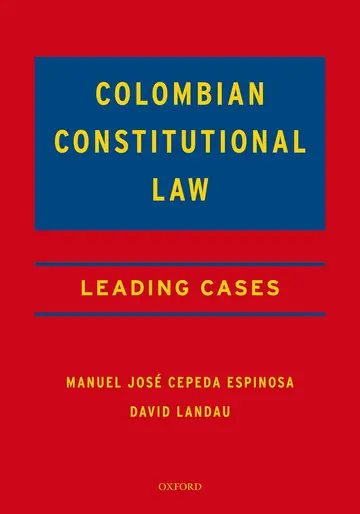 Cover of Colombian Constitutional Law