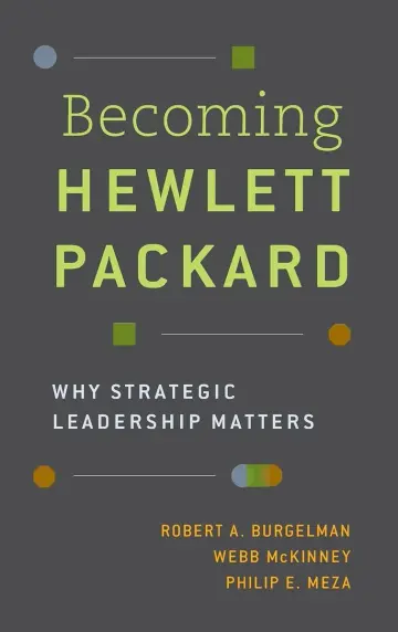 Cover of Becoming Hewlett Packard
