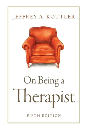 Cover of On Being a Therapist