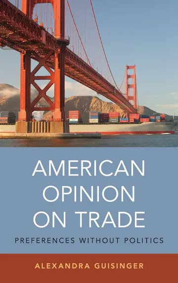 Cover of American Opinion on Trade