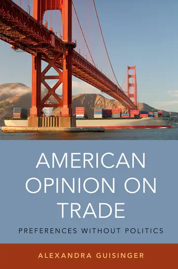 Cover of American Opinion on Trade