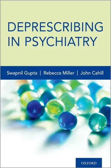 Cover of Deprescribing in Psychiatry