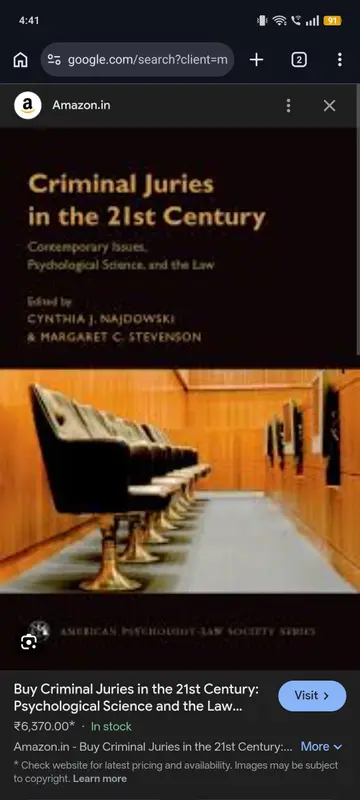 Cover of Criminal Juries in the 21st Century
