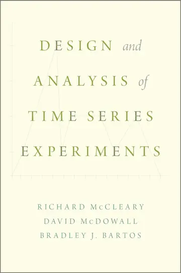 Cover of Design and Analysis of Time Series Experiments