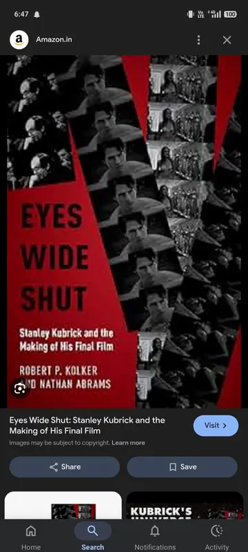 Cover of Eyes Wide Shut
