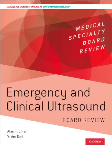 Cover of Emergency and Clinical Ultrasound Board Review