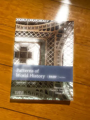 Cover of Patterns of World History