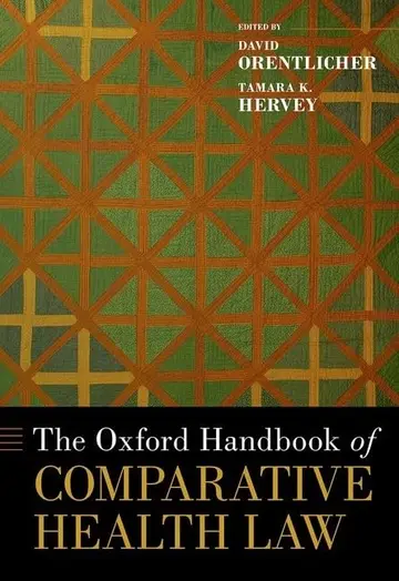Cover of Oxford Handbook of Comparative Health Law