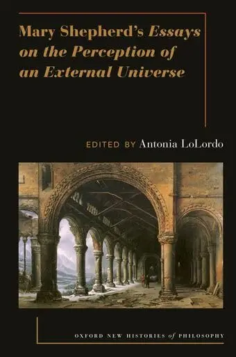 Cover of Mary Shepherd's Essays on the Perception of an External Universe