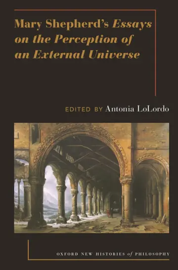 Cover of Mary Shepherd's Essays on the Perception of an External Universe