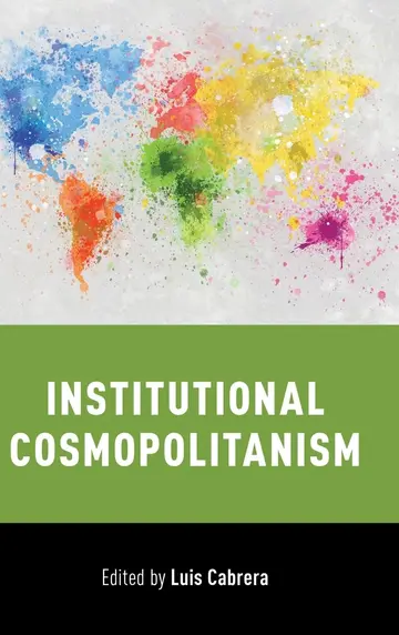 Cover of Institutional Cosmopolitanism