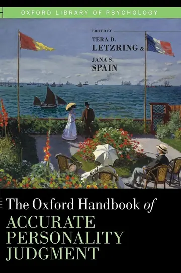 Cover of The Oxford Handbook of Accurate Personality Judgment