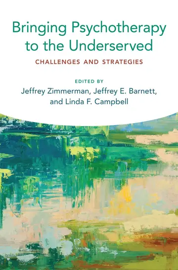 Cover of Bringing Psychotherapy to the Underserved