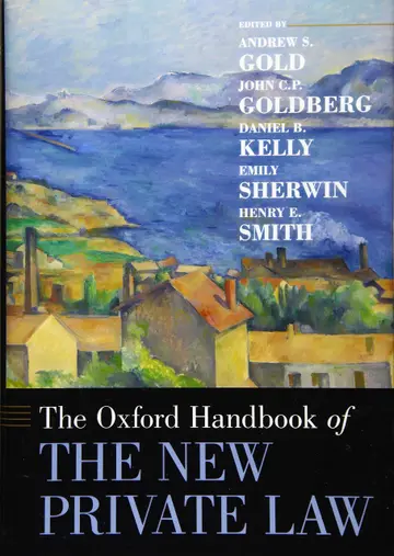 Cover of The Oxford Handbook of the New Private Law