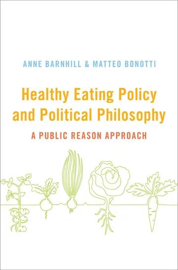 Cover of Healthy Eating Policy and Political Philosophy