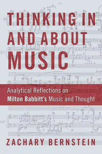 Cover of Thinking in and About Music