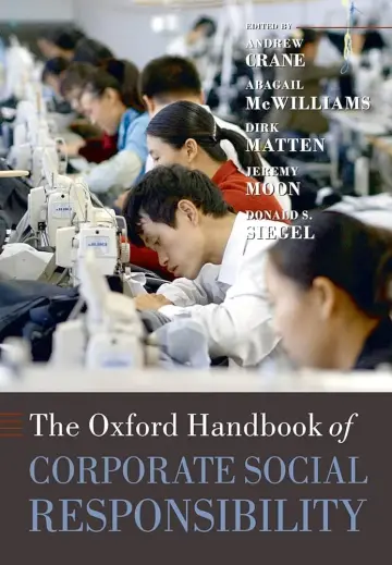 Cover of The oxford Handbook of Corporate Social Responsibility