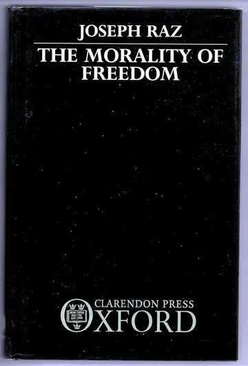 Cover of The Morality of Freedom Book
