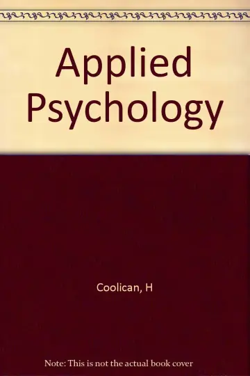 Cover of Applied Psychology