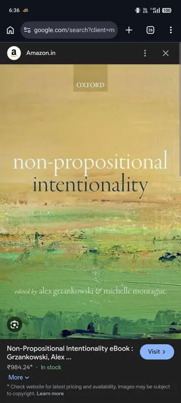 Cover of Non-Propositional Intentionality