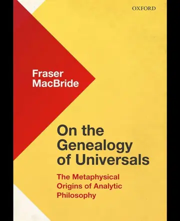 Cover of On the Genealogy of Universals