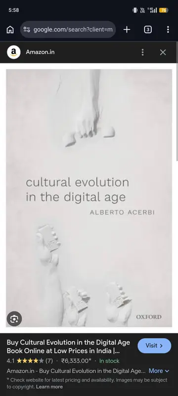 Cover of Cultural Evolution in the Digital Age