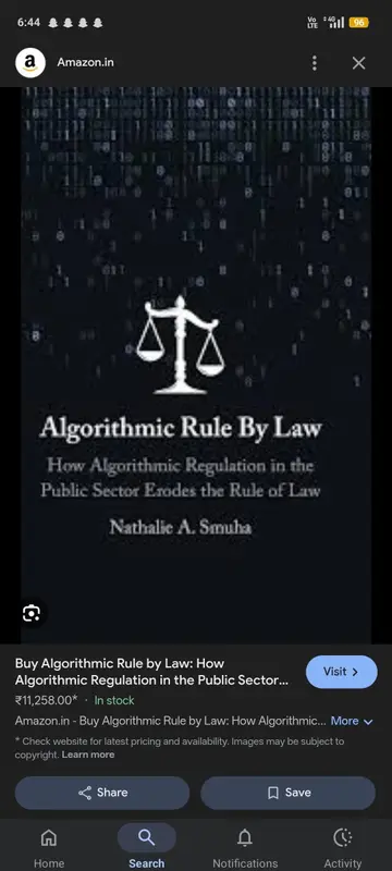 Cover of Algorithmic Regulation