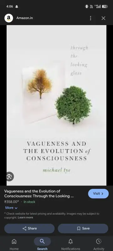 Cover of Vagueness and the Evolution of Consciousness