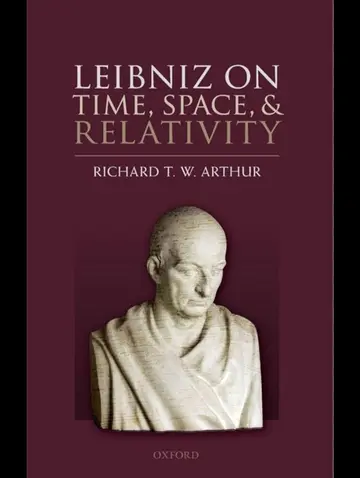 Cover of Leibniz on Space, Time, and Relativity
