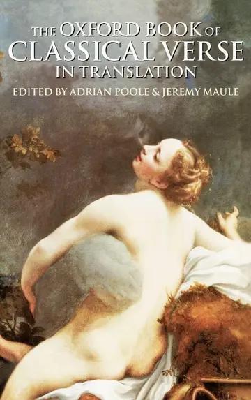 Cover of The Oxford Book of Classical Verse in Translation