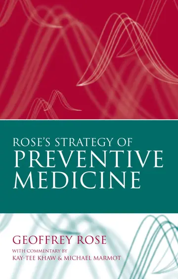 Cover of Rose's Strategy of Preventive Medicine