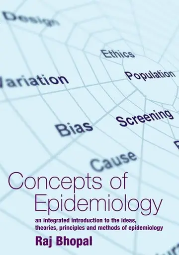 Cover of Concepts of Epidemiology