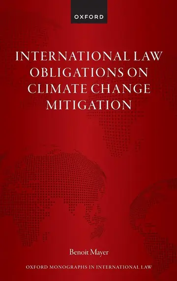 Cover of International Law Obligations on Climate Change Mitigation