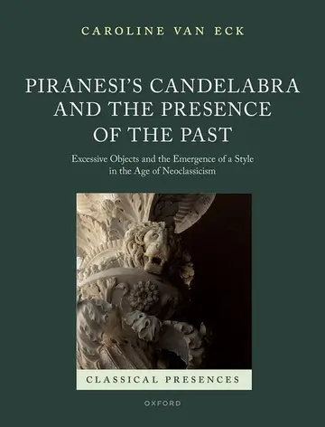 Cover of Piranesi's Candelabra and the Presence of the Past