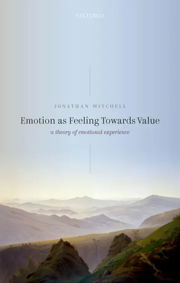 Cover of Emotion as Feeling Towards Value