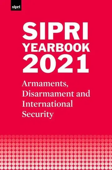 Cover of SIPRI Yearbook 2021