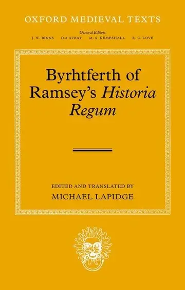 Cover of Byrhtferth of Ramsey's Historia Regum