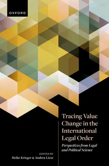 Cover of Tracing Value Change in the International Legal Order