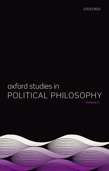 Cover of Oxford Studies in Political Philosophy