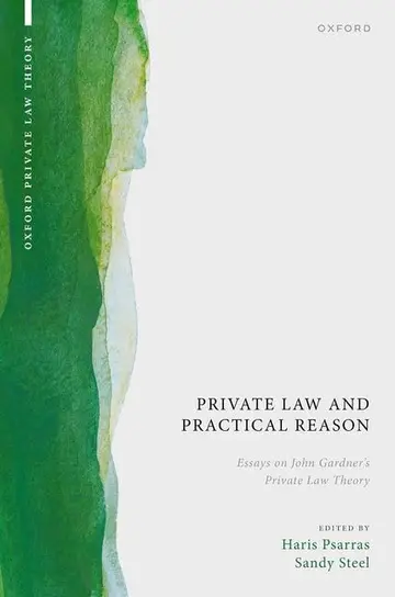 Cover of Private Law and Practical Reason