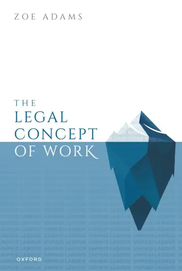 Cover of The Legal Concept of Work