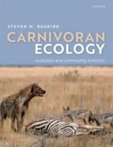 Cover of Carnivoran Ecology